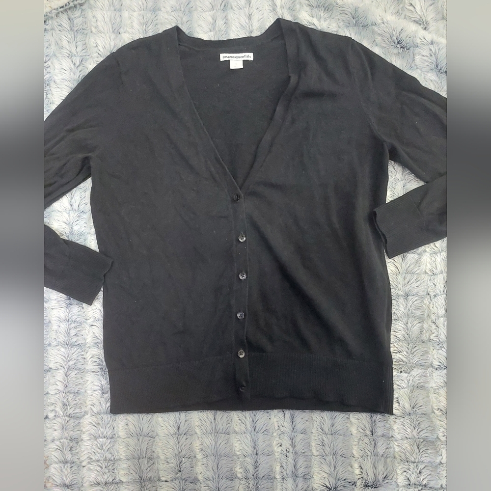 Amazon Essentials Black Women's Cardigan